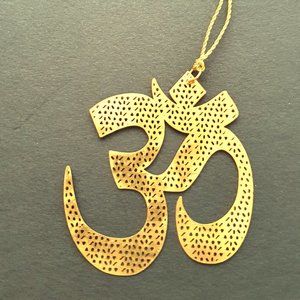 Bookmark Indian Design- metal cutting- Om ॐ ओम्